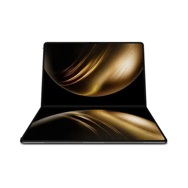 لابتوب مرن بشاشة OLED قابلة للطي، مفتوح ومغلق
